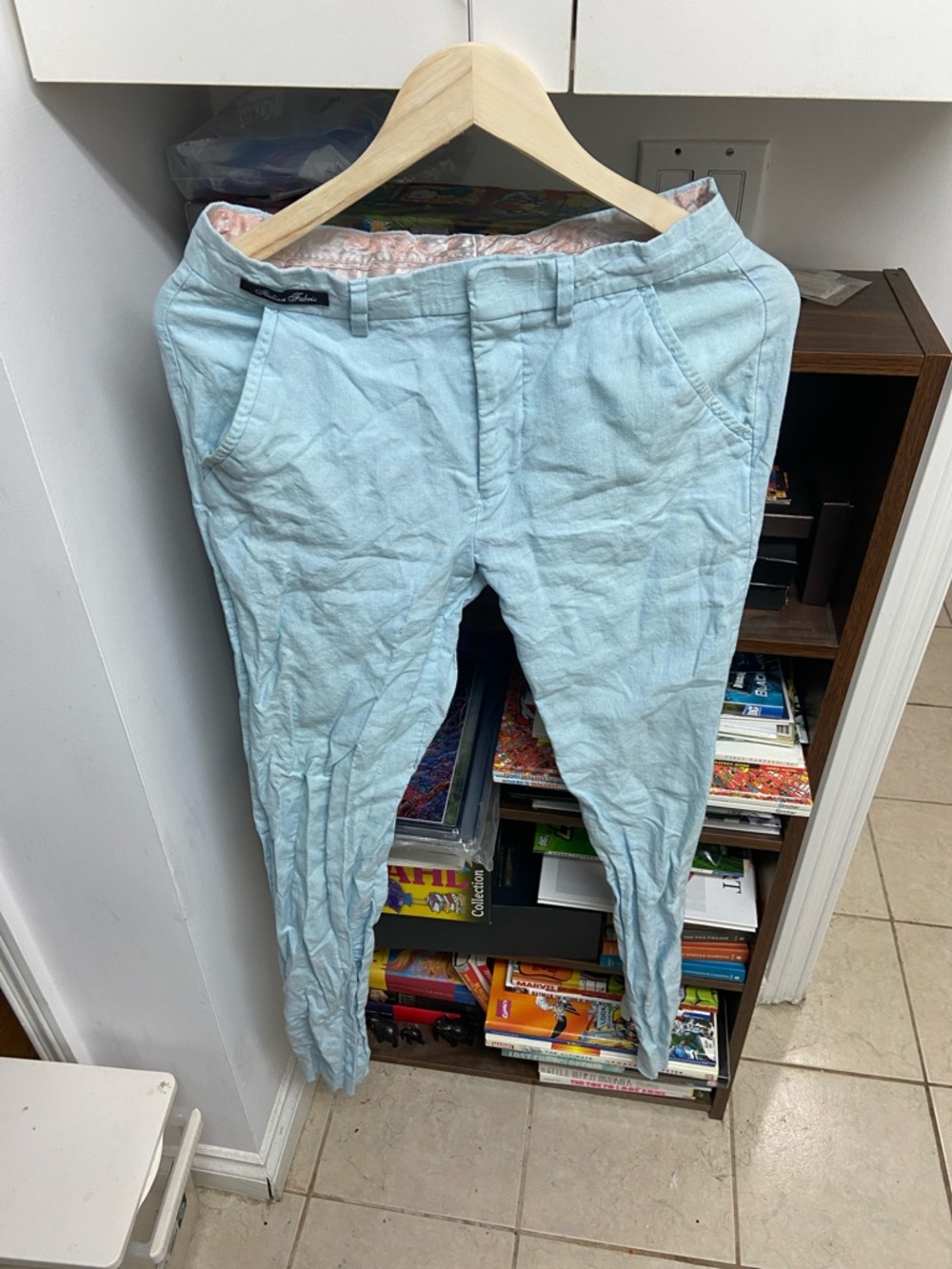 Ted Baker Baby Blue Slim Chinos